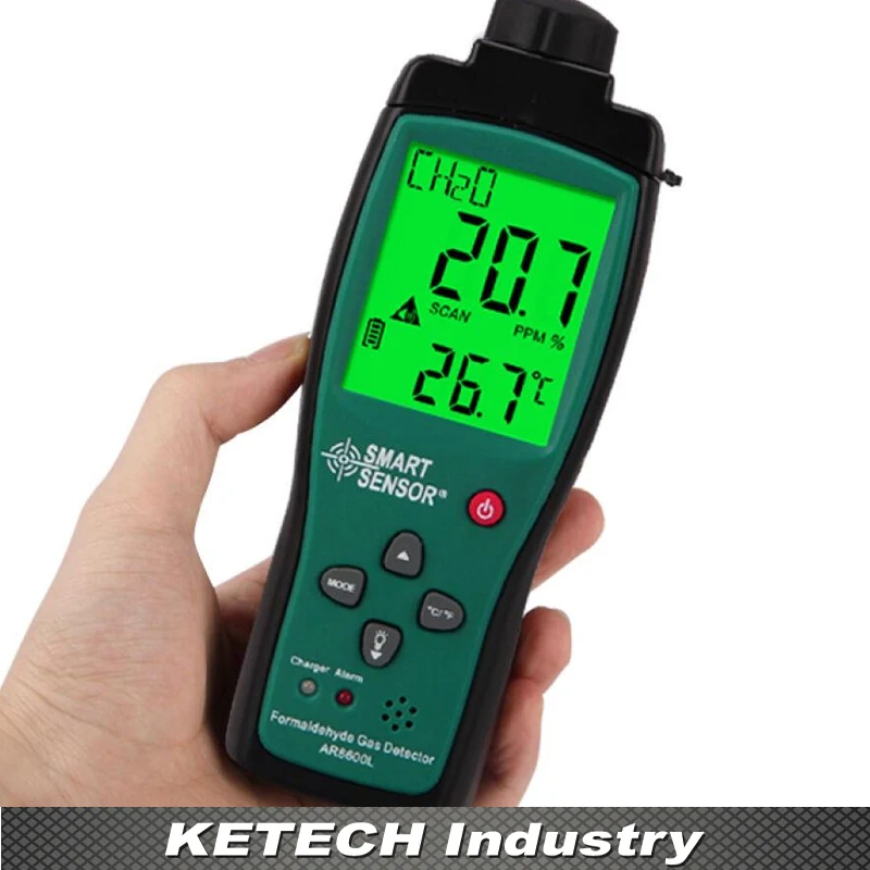 

AR8600L Portable Air Quality Detector Formaldehyde Gas Detector