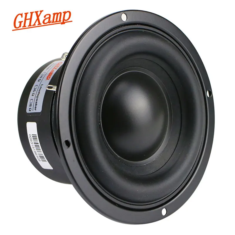 GHXAMP 4 дюймовый басовый динамик 4OHM Средний НЧ сабвуфер PP Cap 2 1 PC мультимедийный Way