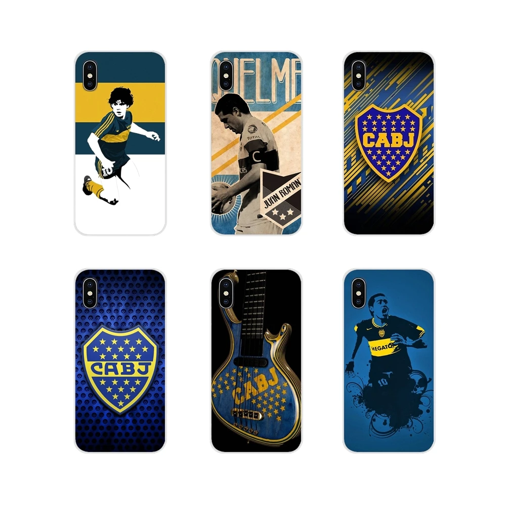 

Boca Juniors Accessories Phone Shell Covers For Sony Xperia Z Z1 Z2 Z3 Z5 compact M2 M4 M5 C4 E3 T3 XA Huawei Mate 7 8 Y3II