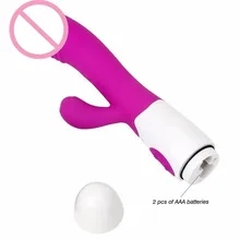 snowshine YLW Double Vibrating Female Vibrator-Double Stimulation From Inside and Out free shipping