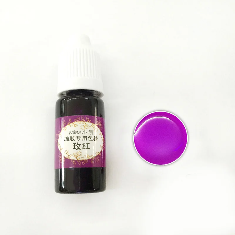 

1 Pcs UV Resin Glue Pigment Color Liquid Coloring Dye 10ml DIY Jewelry Making Crafts Hogard NO20