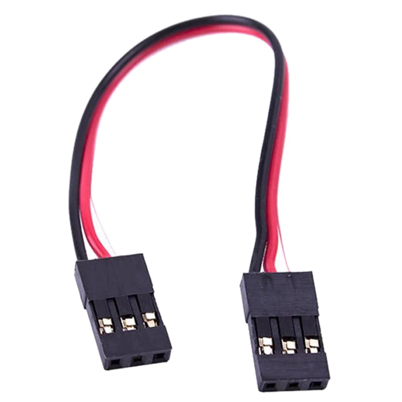 

3 pin plug to plug Servo extension cable Wire cable (10cm)