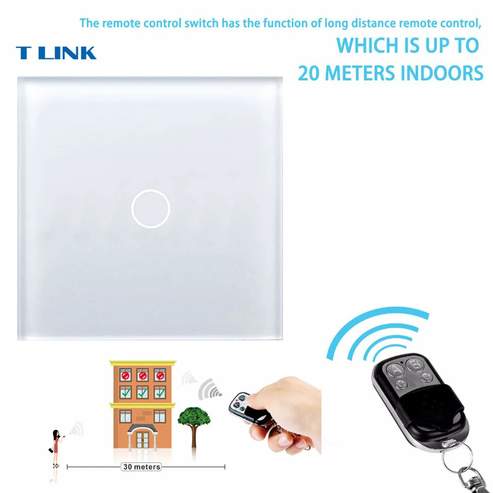 Minitiger Eu Standard Remote Control Switch 1 Gang 1 Way
