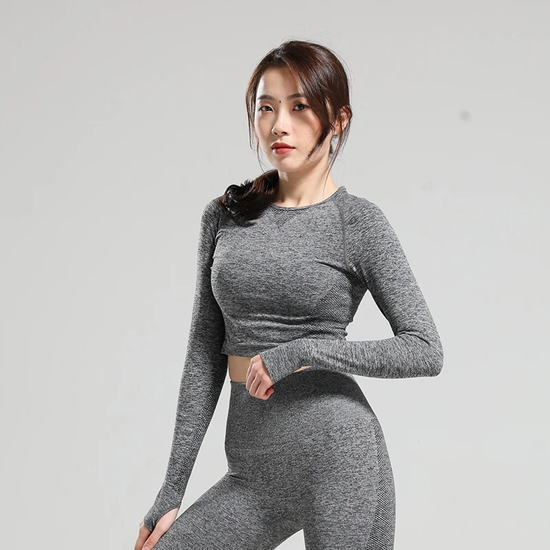 Nepoagym Women Long Sleeve Shirts Women Yoga Top Sports Shirt Sports Wear for Women Gym Womens Workout Tops