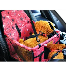 Сумка-переноска для собак, чехол для автомобильного сиденья с ремнем безопасности, поводок, легко устанавливается, маленькие животные, боди для чихуахуа, автомобильные аксессуары для путешествий