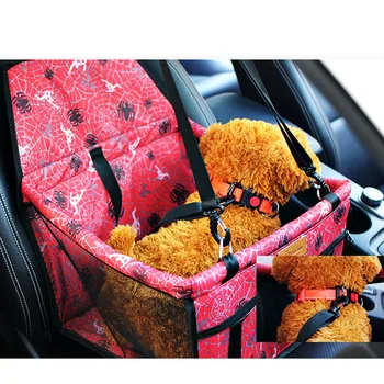 

Pet Travel Bag Dog Car Seat Cover with Car Safety Belt Leash Easy Install Small Animals Teddy Chihuahua Car Travel Accessories