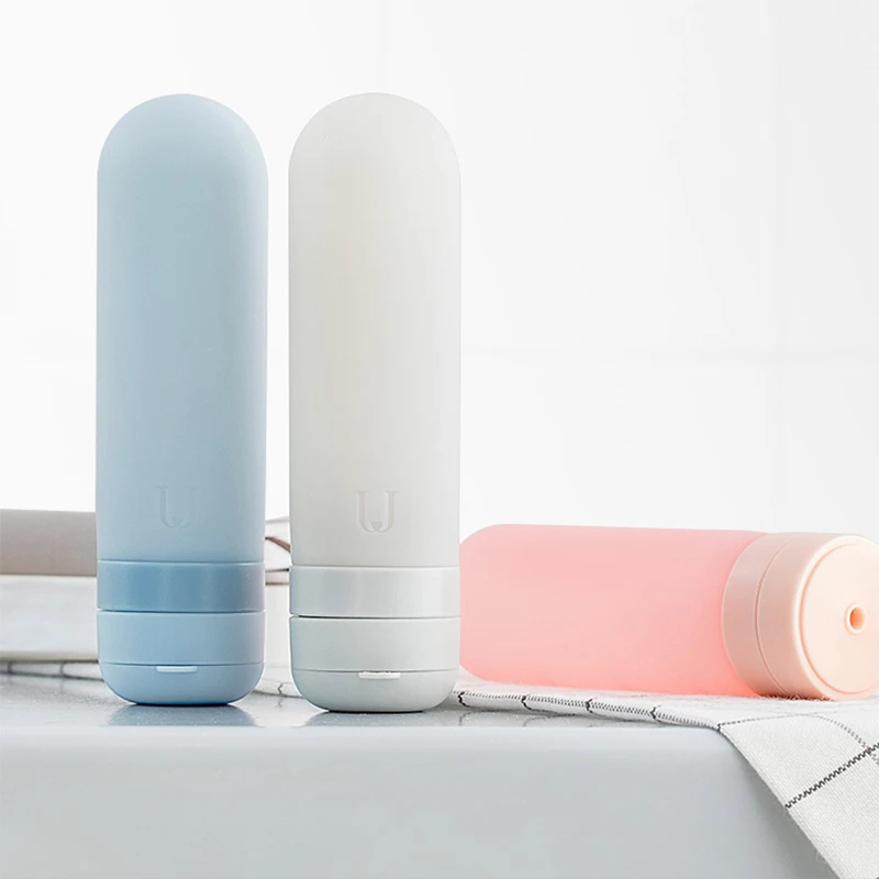 3 шт. Xiaomi U дорожная бутылка силиконовая портативная безопасная для путешествий