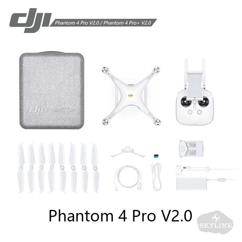 Дрон DJI Phantom 4 Pro V2.0/+ V2.0 с камерой 4K HD 60 кадров в секунду 1 дюйм 20MP CMOS 5 направление препятствий зондирование 30 минут время полета