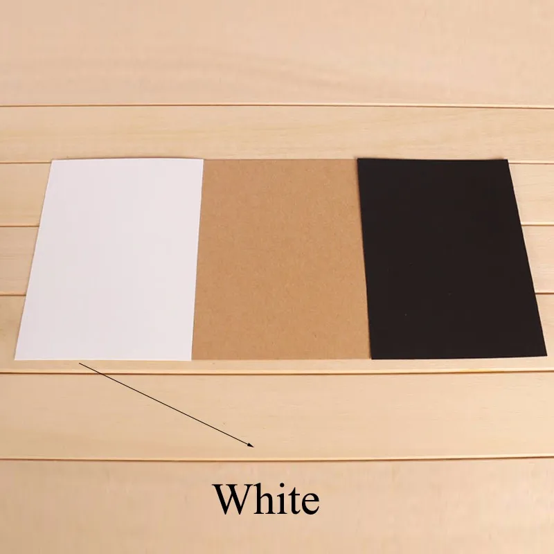 Лучшая 14,8*10 см винтажная пустая белая черная крафт-бумага бумажные заметки карта DIY граффити окрашенная 20 шт./лот высокое качество V4322
