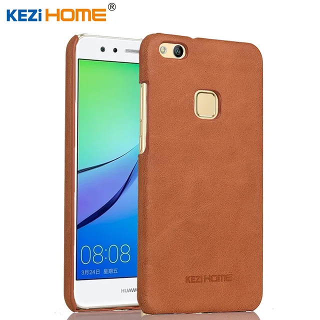 Kezihome чехол для Huawei P10 Lite 5 2 &quotшершавый жесткий Coque черный тонкий Модные телефонные
