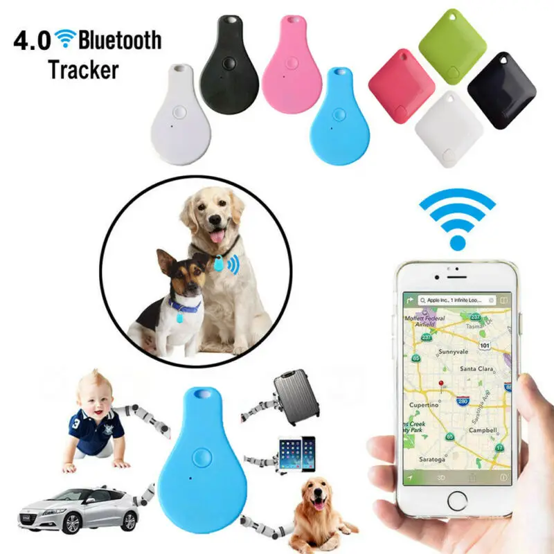 

1 x GPS Tracker Bluetooth Anti-lost Alarm Key Finder Dog Locator Smart Tag Child