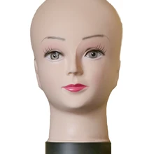 Женский манекен головной убор парик тренировочная голова модель головы женская голова модель