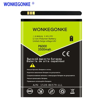 

WONKEGONKE for Elephone P6000 Battery Batterie High quality +tracking number