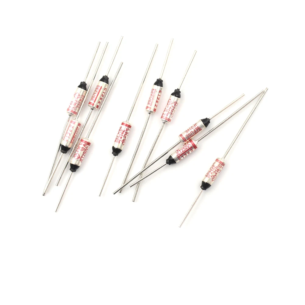 5pc SF214E Sefuse Cutoffs Thermal Fuse 216°C 216 Celsius Degree 10A 250V ^^