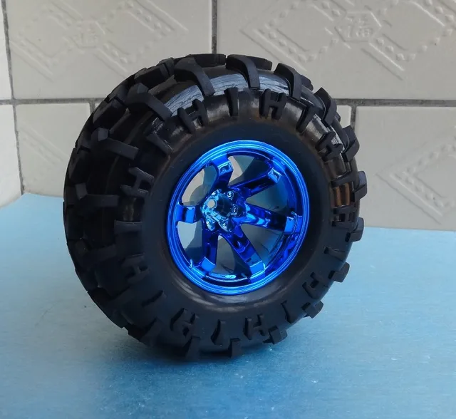 125mm smart car wheels cross country tire robot car parts for
