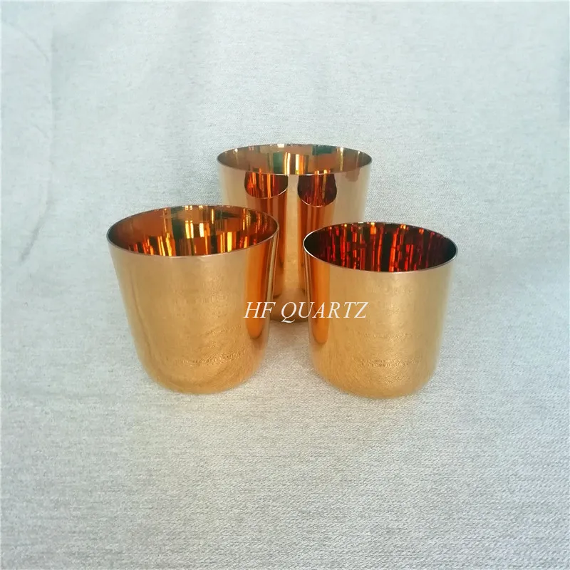 

HF Golden Light Chakra Clear Quartz Crystal Singing Bowl 8'' A# A G# 3th Octave 8.25"-8.75