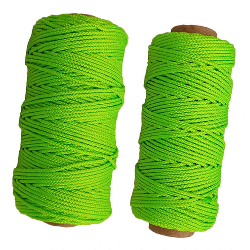 Scuba Diving Reel Line Replacement High Strength Polyester Rope for Safety Dive Marker Dive Float Flag Diving Equipment Gear Acc
