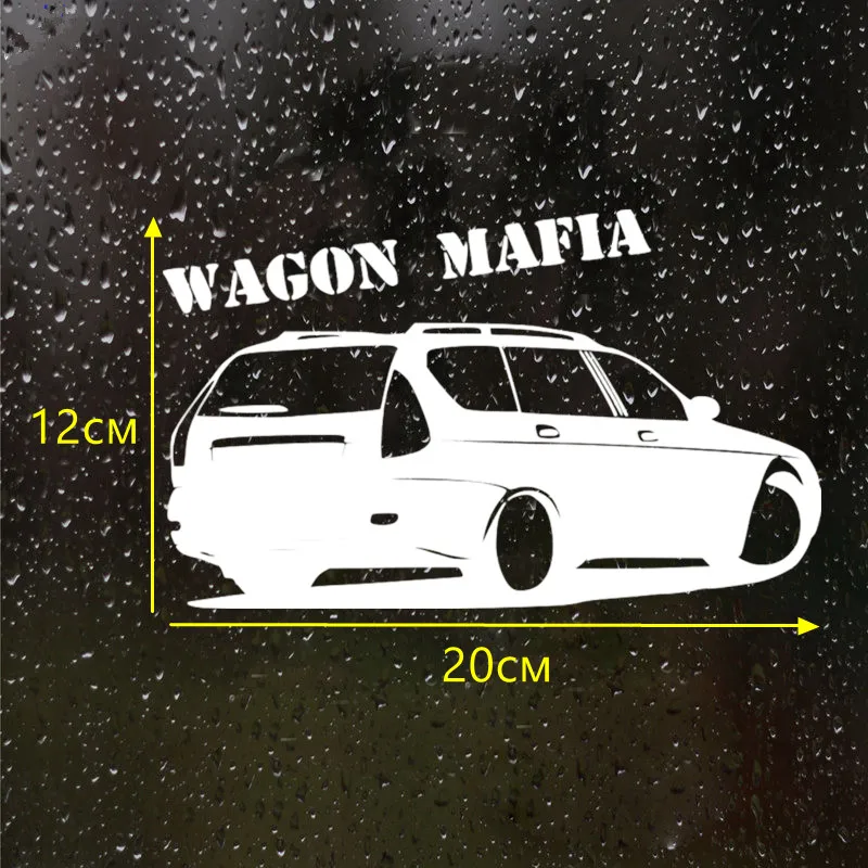 CS 221#12*20см Wagon mafia водонепроницаемые наклейки на авто машину наклейка для