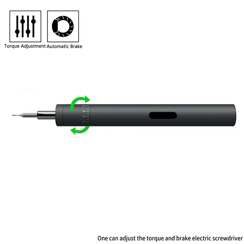 Precision Mini Smart Adjustable Electric Screwdriver Cordless Screwdriver USB power For Phone PC