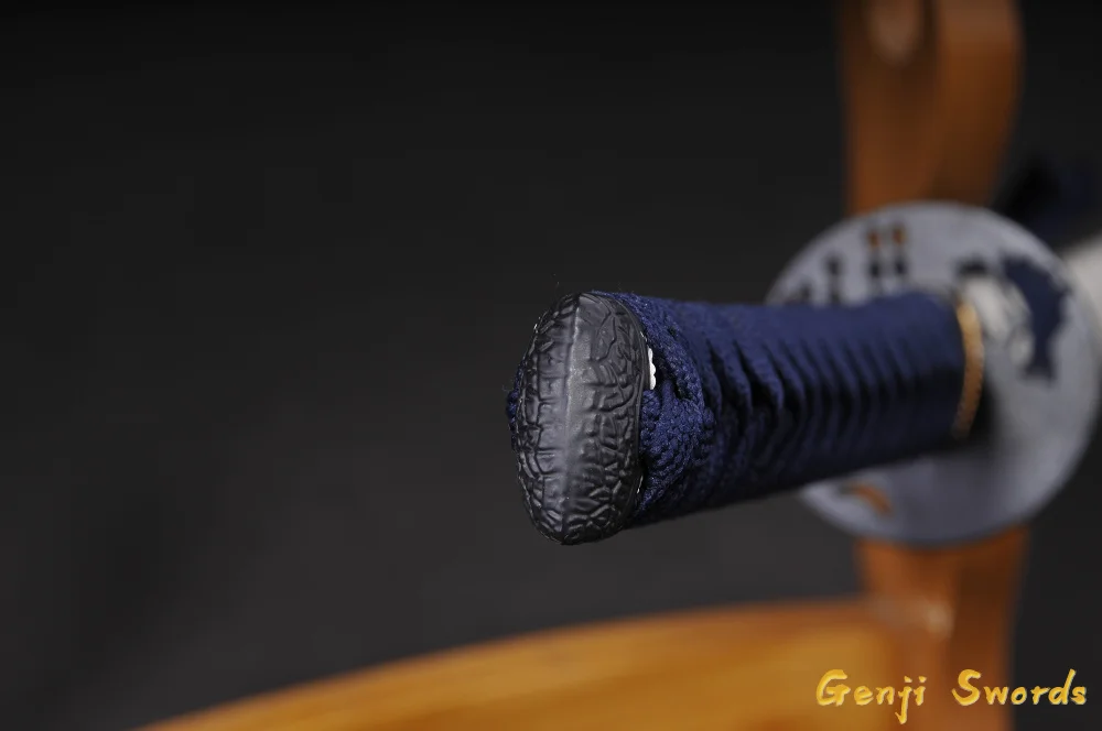 Ручная работа Полный Тан Катана T10 стальной глиняный закаленный настоящий японский самурайский меч Железный фитинг