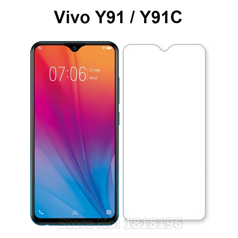 Закаленное стекло для Vivo Y91 Y91i Y91C чехол на мобильный телефон Защитная пленка Y 91C