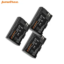 Powtree For Canon 3PCS 7.2V 2800mAh LP-E6 LP E6 LPE6 Digital Camera Battery Replacement 6D Mark II EOS 7D 7D Mark II 60D 60Da Powtree For Canon 3PCS 7.2V 2800mAh LP-E6 LP E6 LPE6 Digital Camera Battery Replacement 6D Mark II EOS 7D 7D Mark II 60D 60Da
