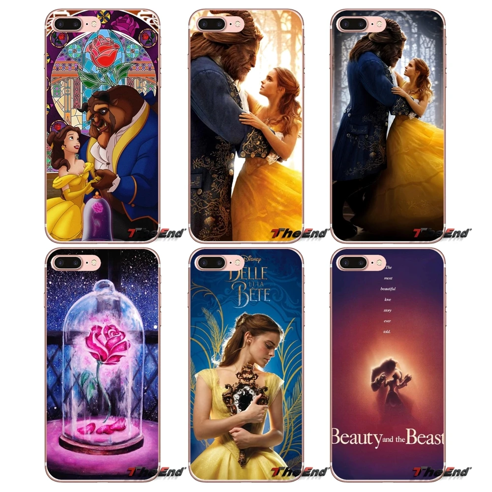 

Beauty and the Beast For Huawei G7 G8 P7 P8 P9 Lite Honor 4C 5X 5C 6X Mate 7 8 9 Y3 Y5 Y6 II 2 Pro 2017 Accessories Shell Covers