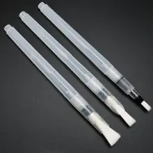 Многоразовая ручка для фонтана для воды, 3 шт./компл., Мягкая головка для воды, Цветная кисть для воды, Водорастворимая цветная свинцовая однотонная кисть для краски, ручка-закладка