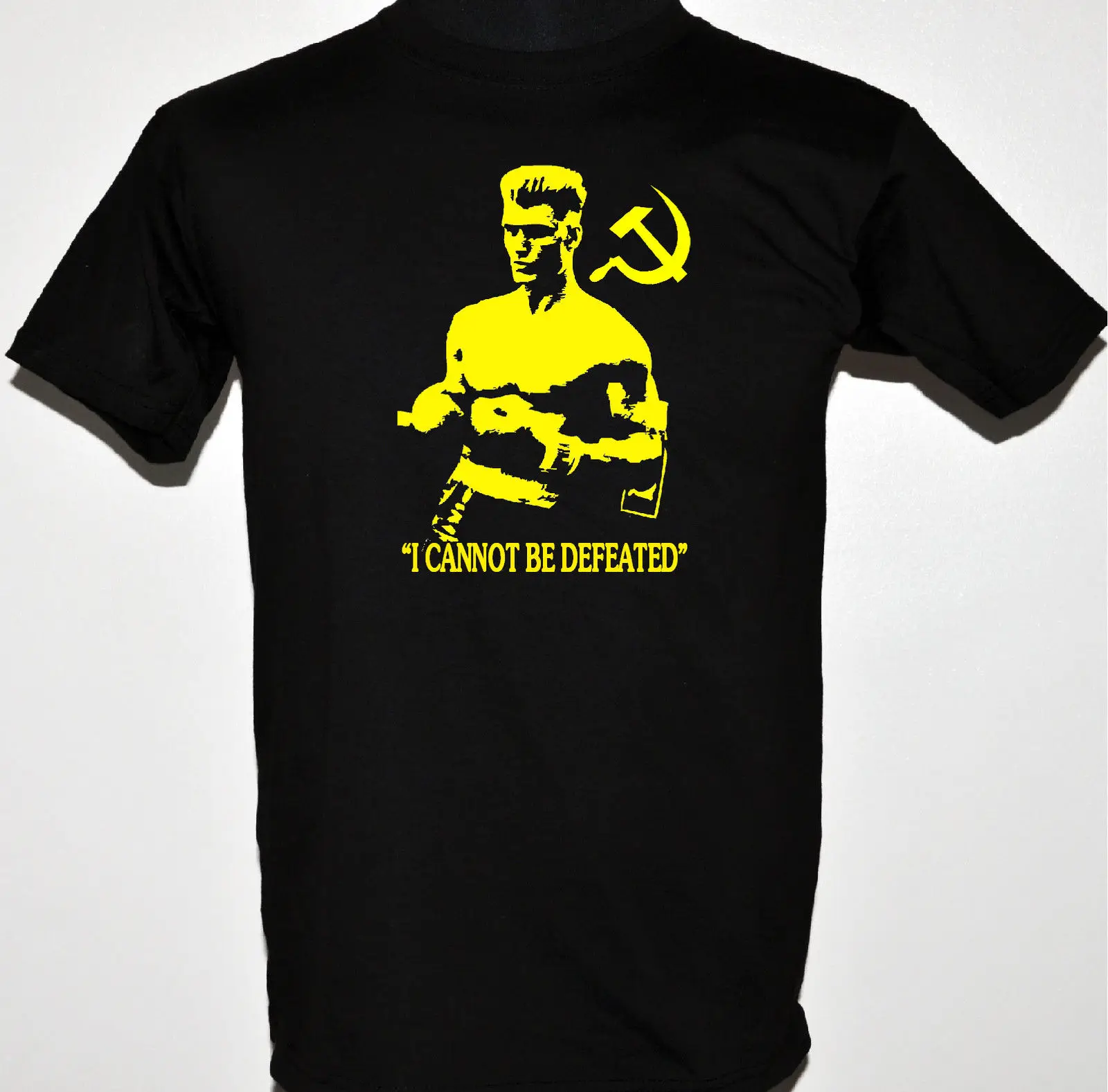 Rocky 4 Ivan Drago футболка дань памяти boxinger мужские большие модные летние футболки