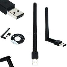 50 шт./лот Мини wifi WLAN Беспроводной адаптер USB 2,0 150 Мбит IEEE 802.11b/g/n