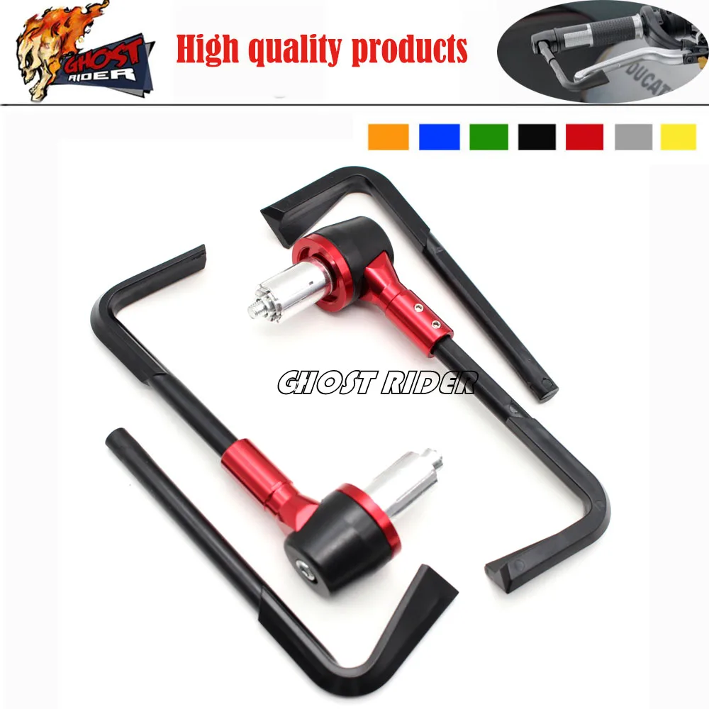 Motocicleta Freno Embrague Palancas Protecci/ón Mango de mano Guardia de mano Contacto accidental Juego de manillar Guardia Protectores 22 mm 1 par Red
