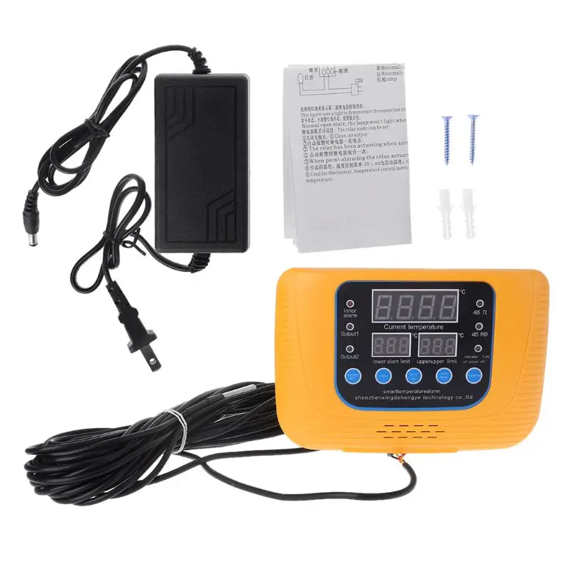

Intelligent Thermostat Alarm Temperature Controller For Breeding Greenhouse Room