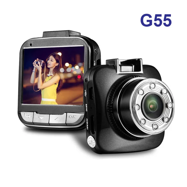 G55 Novatek 96650 Car DVR 1080P Full HD 30FPS Camera 2.0 Screen 170