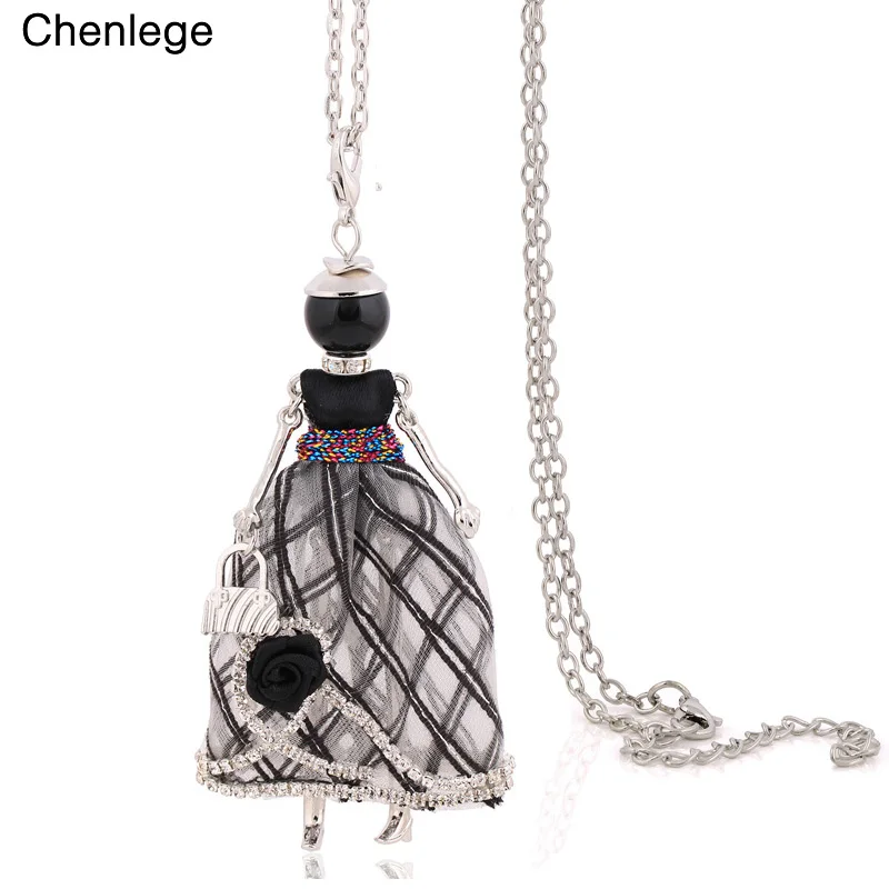 

chenlege lovely fashion long necklace for women jewelry female pendants accessories bijoux chains necklaces 2017 big chokers
