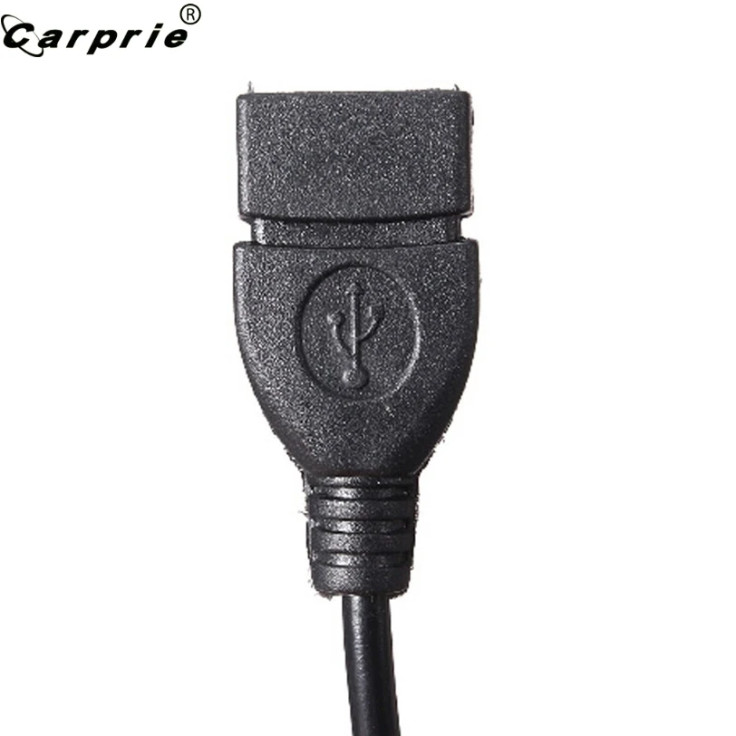Кабель переходник CARPRIE со штекером 3 5 мм на гнездо USB 2 0 Type A OTG 90508|Компьютерные