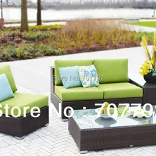 Стиль Французский Сад Стиль плетеная мебель