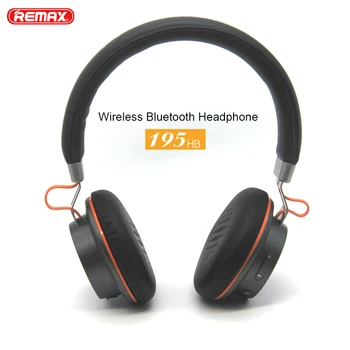 Remax 195HB Wireless Headphones Bluetooth Earphone Stereo Hands Free Headset over-ear headphone with microphone for mobile phone Remax 195HB Wireless Headphones Bluetooth Earphone Stereo Hands Free Headset over-ear headphone with microphone for mobile phone