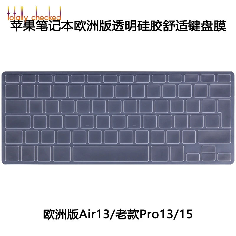 Европейская версия для Apple macbook Air Pro с Retina 11 12 13 15 17 сенсорная панель 3 4 2017 чехол