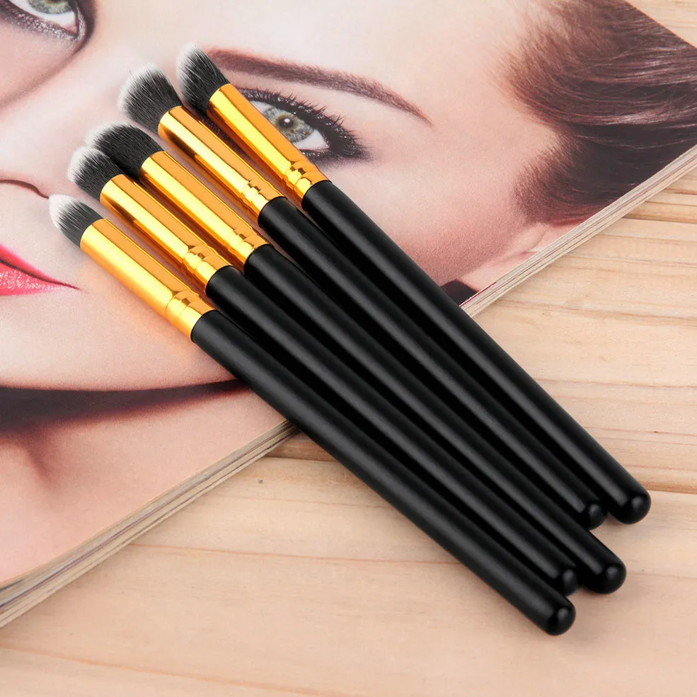 

5 Pcs Makeup Brushes Set Kits Cosmetic Make Up Tool Eyeshadow Foundation Blending Brush Wholesale Hot Selling Beauty Accessories