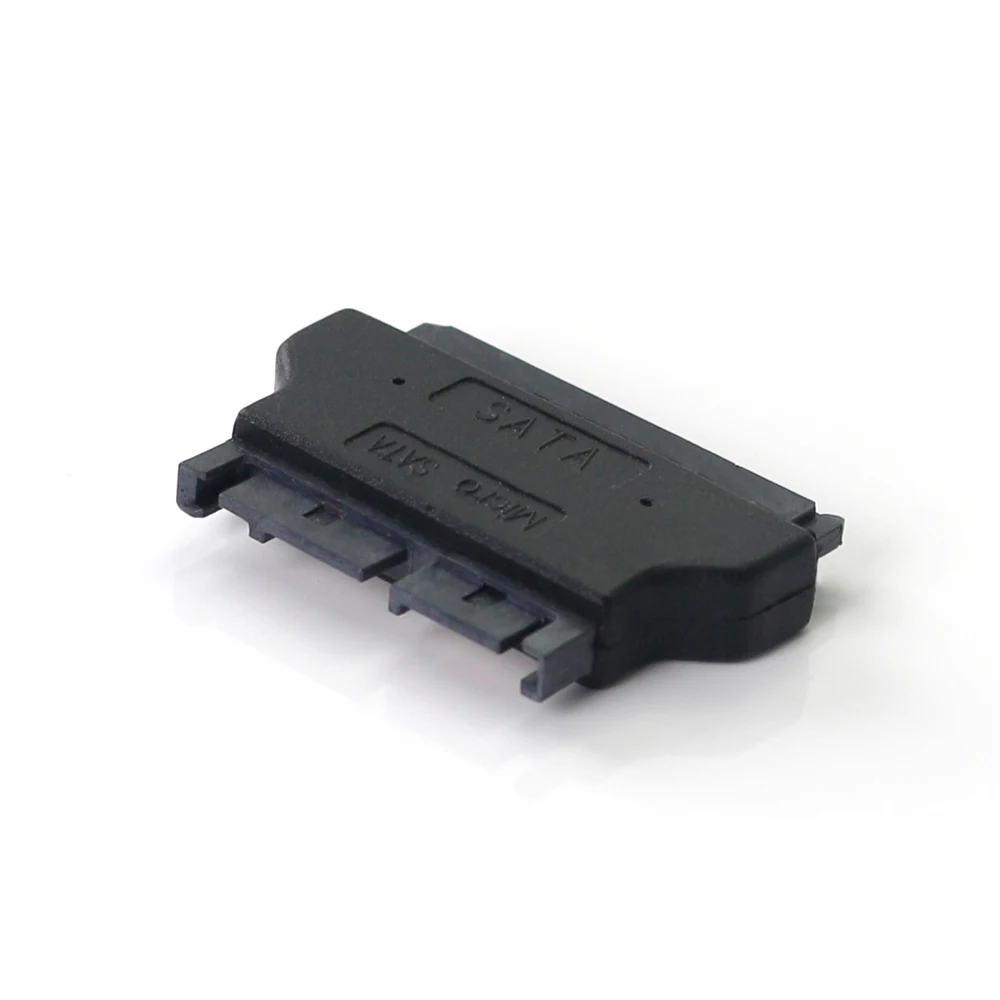 ULT Best SATA адаптер Папа мама 7 + 15 22P Female to Micro 9 16P Штекерный конвертер Черный|adapter sata|micro