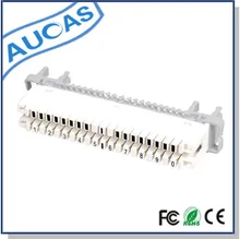 AUCAS 20PCS 10 pair krone disconnection module Iron krone module High-end Free Shipping