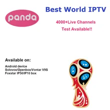 Panda IPTV Android TV APK Box Solovox V9S + Arabic French Italy Germany UK Turkey Latin America Spain Sweden Poland Ethiopia