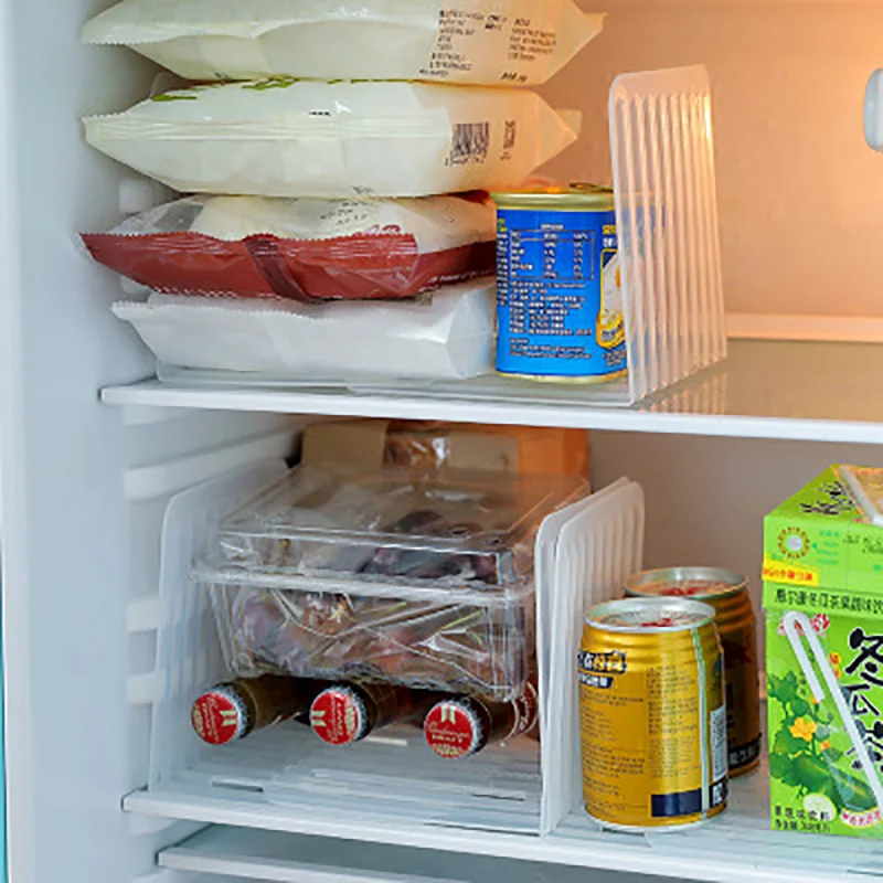 BR холодильник для хранения стеллажи выдвижной PP прозрачный Кухня Организатор