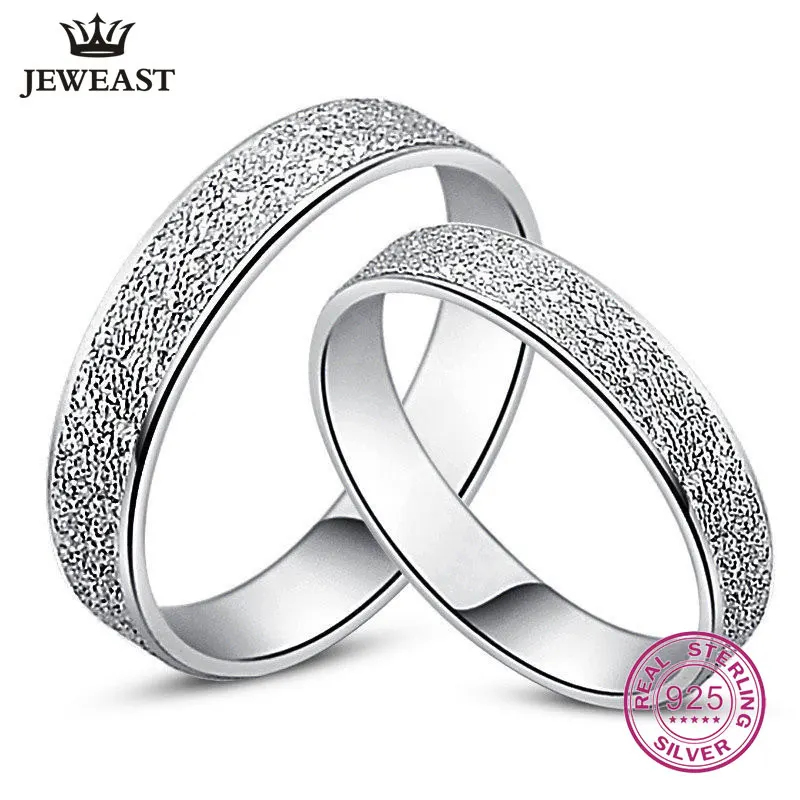 925 Sterling Silver Milovníci prsten Svatební unisex Ženy Muži dárek Exquisite Engagement For Couples Party Romantický Nová dobrá sleva