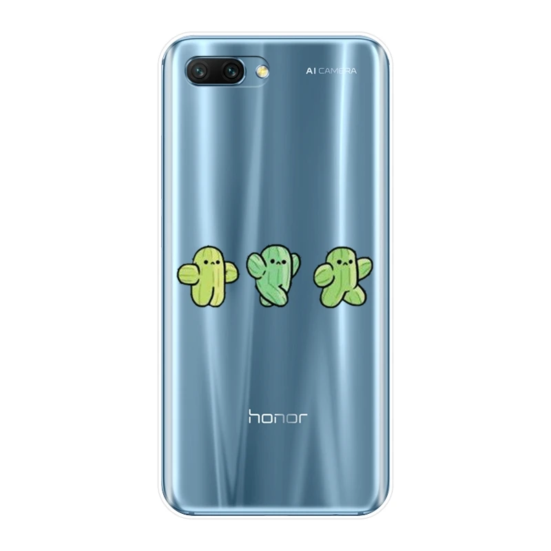 Силиконовый чехол для телефона Huawei Honor 7 7S 7X 7A 7C Pro 10 9 8 8X MAX мягкая задняя крышка С
