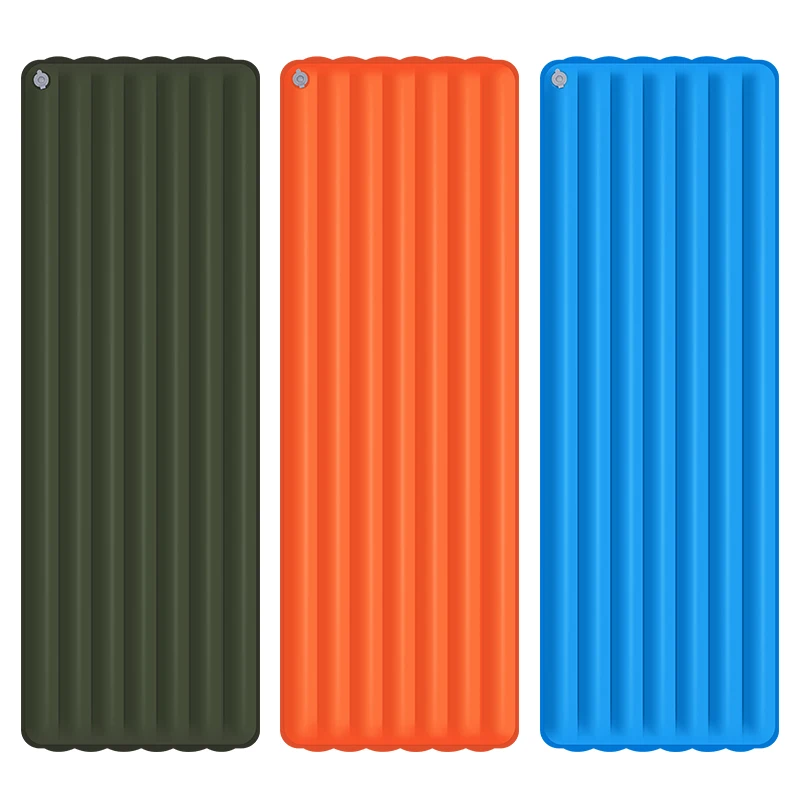 

Outdoor Camping Mat 182*60*11cm Nylon TPU Ultra light Thickness Inflatable Air Mattress For Hiking Tend Air Mat With Pillow