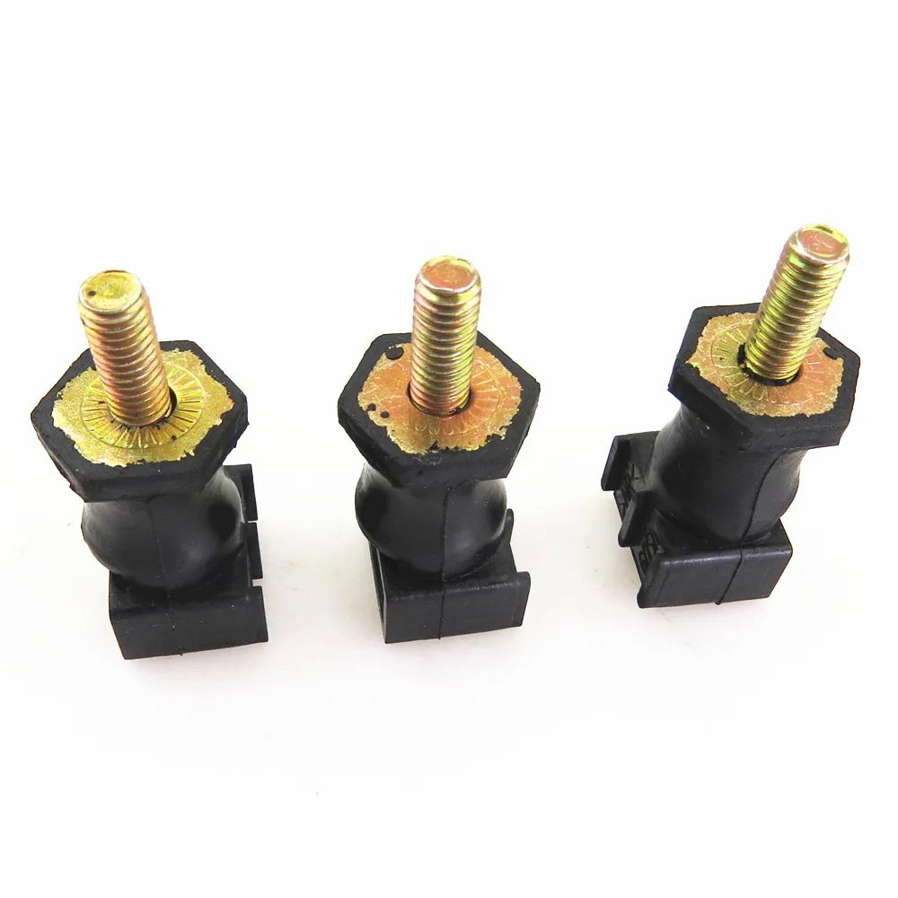 HONGGE Qty 3 1,8 T вторичный воздушный насос резиновое Крепление для VW Golf Jetta Passat B5 Polo Caddy Seat Leon A4 A6 06A 133 567A 06A133567B