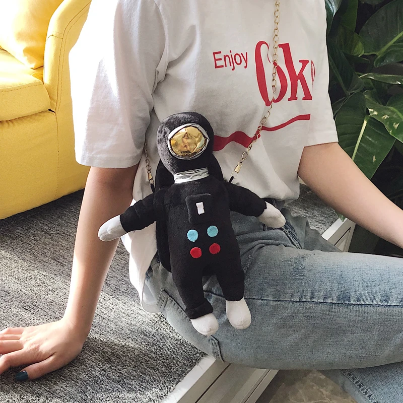 Черно белый модный дизайнерский кошелек на цепочке для молодых девушек