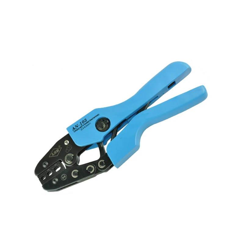 

Crimping pliers AN-103 for crimping closed end terminals cap terminals 0.5-6mm2 crimper ratchet crimping hand tools