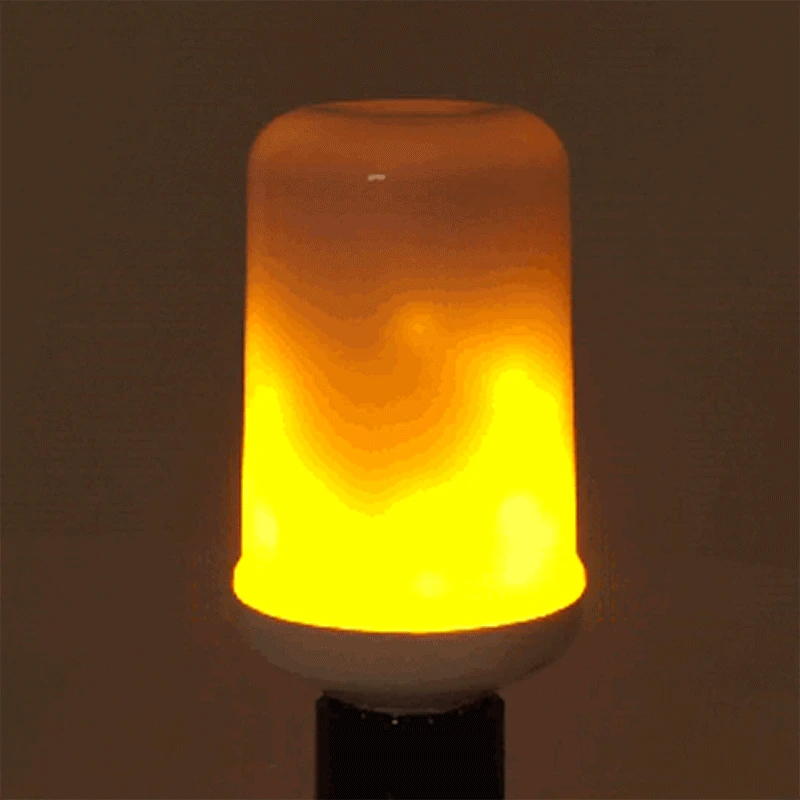 Dynamic Flame Effect LED Light holiday light Fire Corn Bulb Lamp 220V E27 Simulation Fire Burning Flicker Christmas lights|led flame light fire|flame lightme light - AliExpress